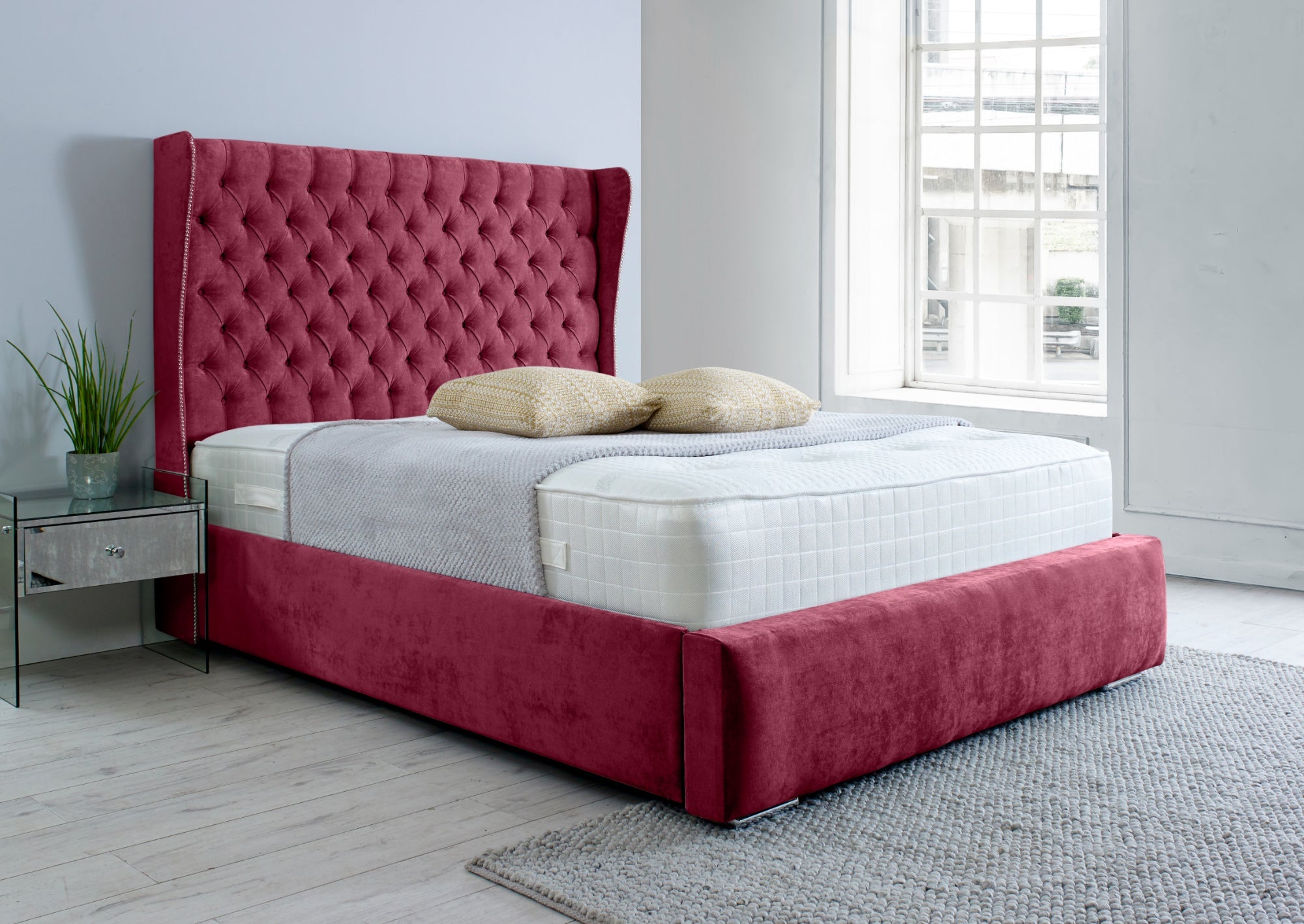 Salva Plush Bed Frame