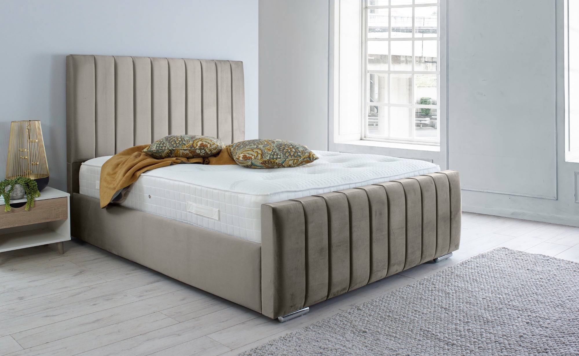 Sancia Plush Bed Frame