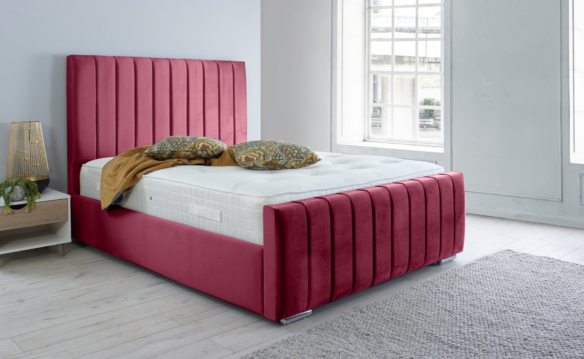 Sancia Plush Bed Frame