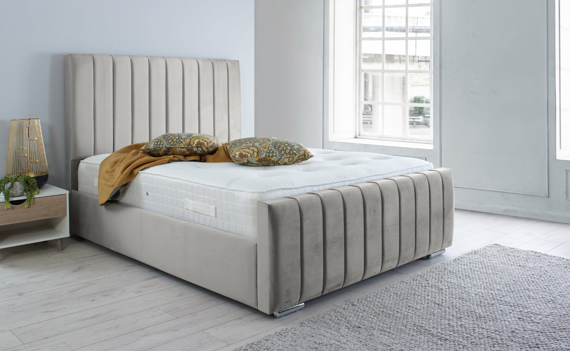 Sancia Plush Bed Frame