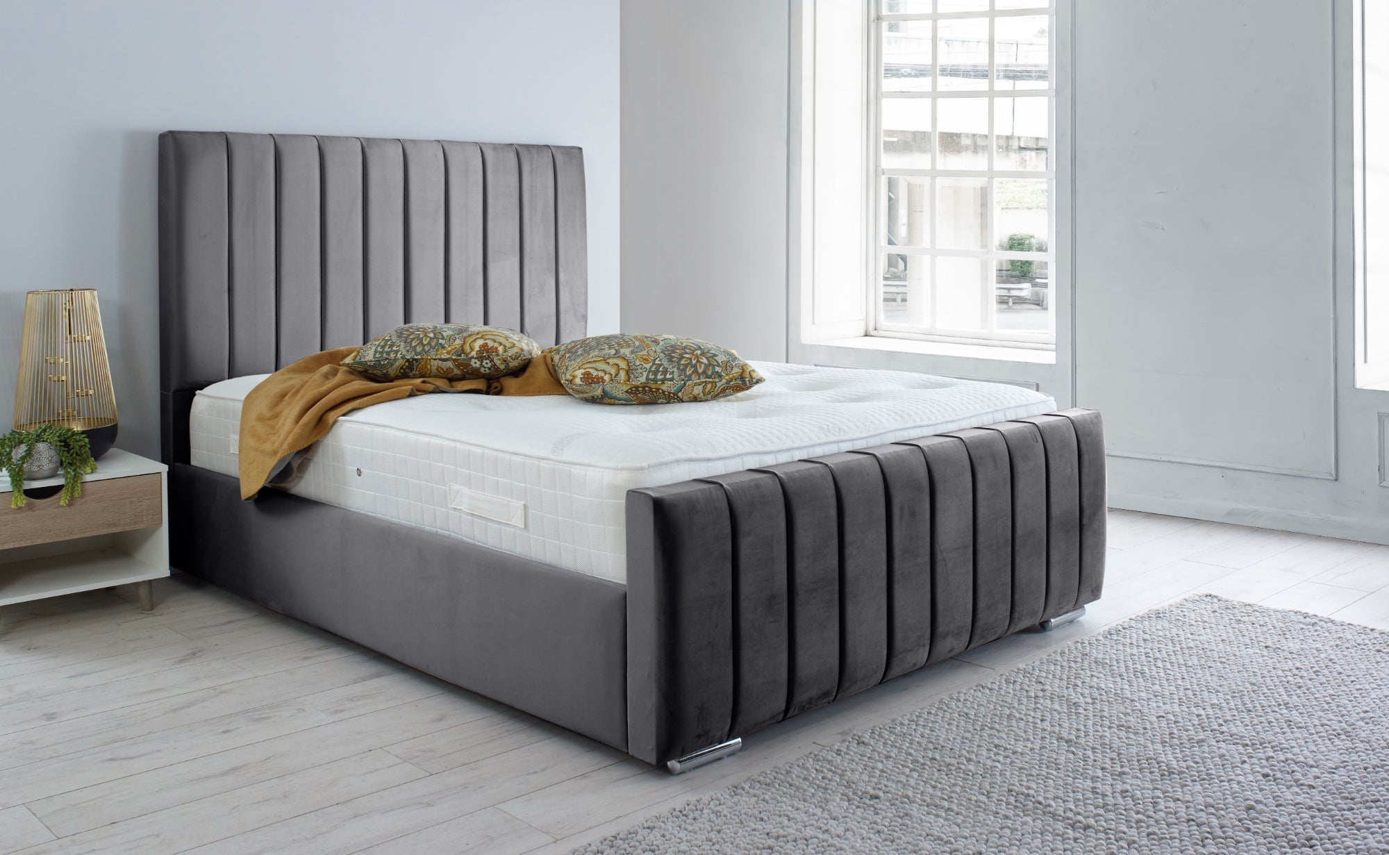 Sancia Plush Bed Frame