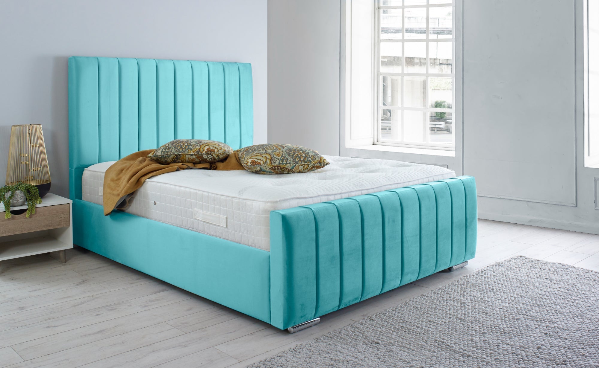 Sancia Plush Bed Frame