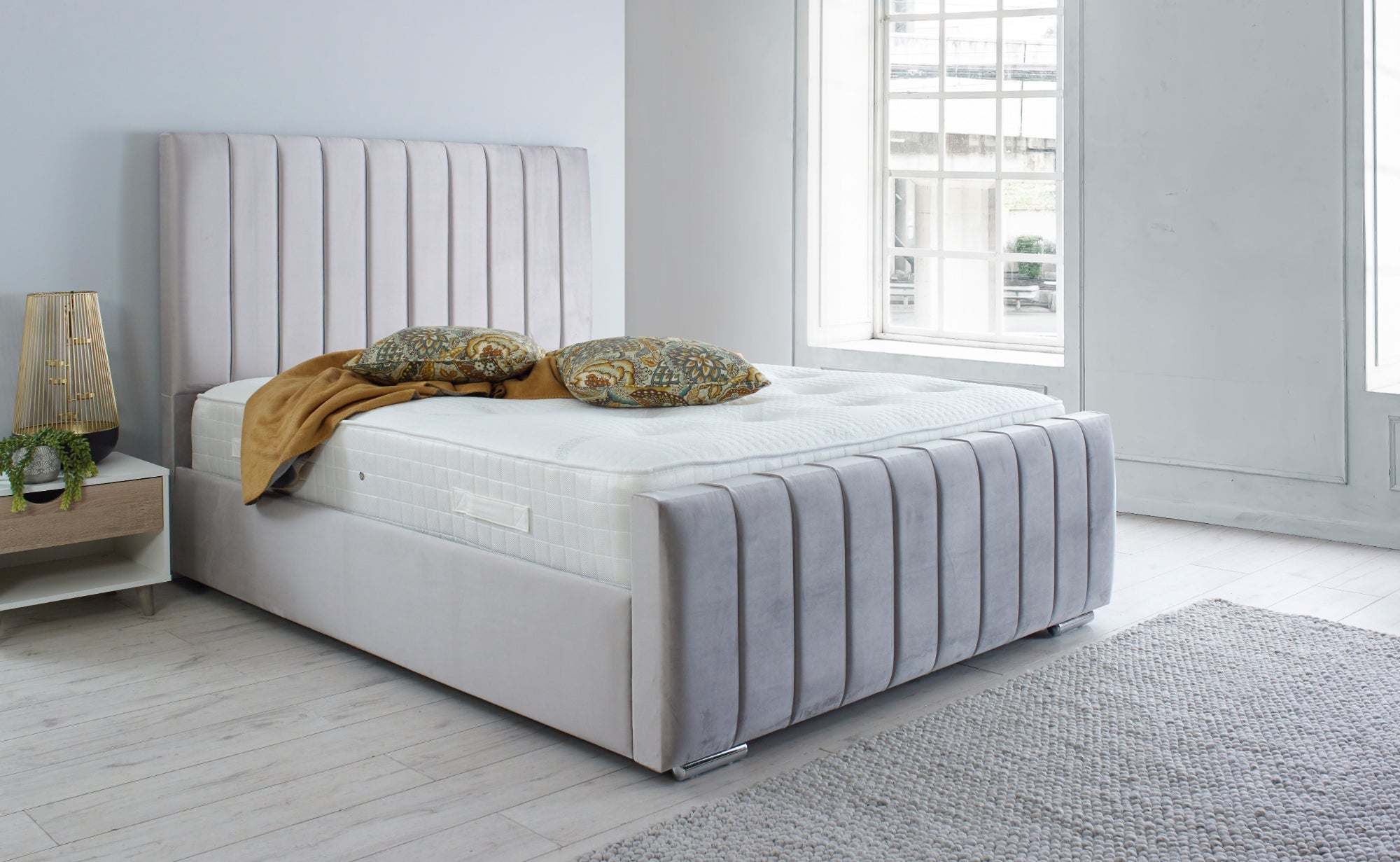 Sancia Plush Bed Frame