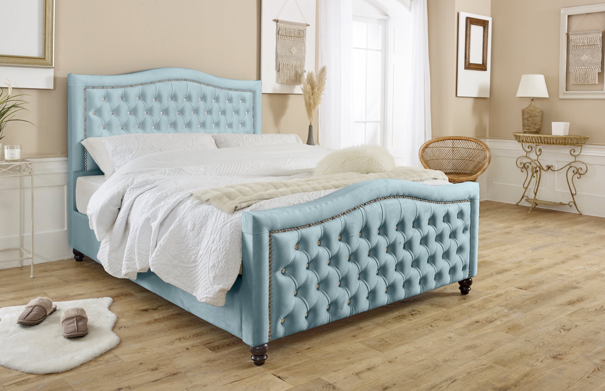 Saturn Plush Bed Frame