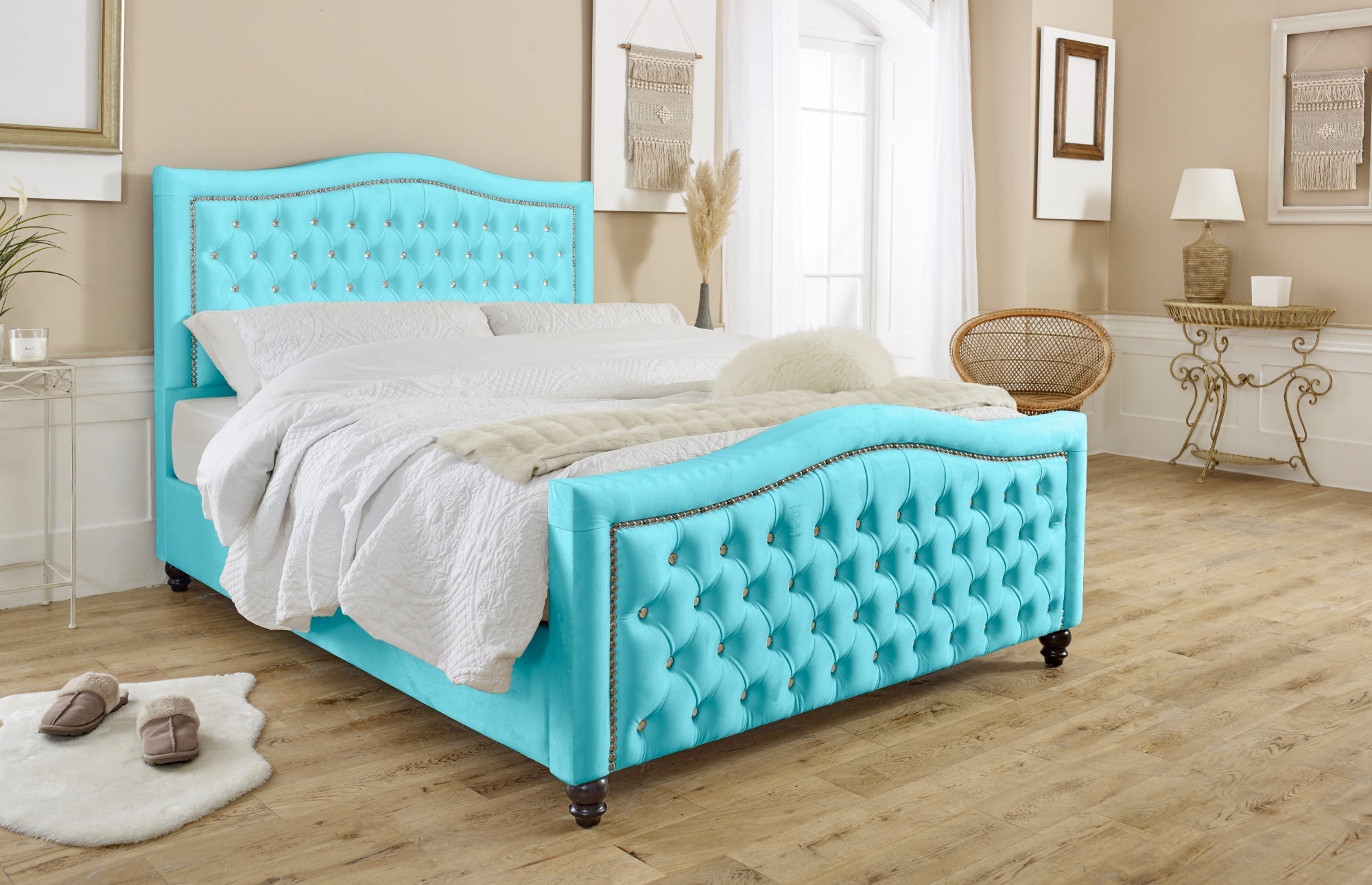 Saturn Plush Bed Frame