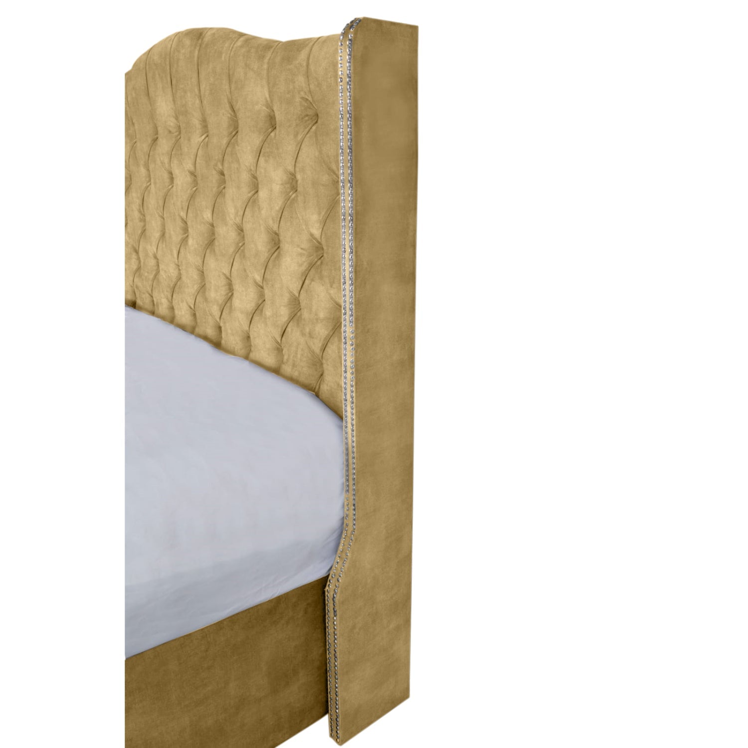 Selini Plush Velvet Luxury Bed Frame