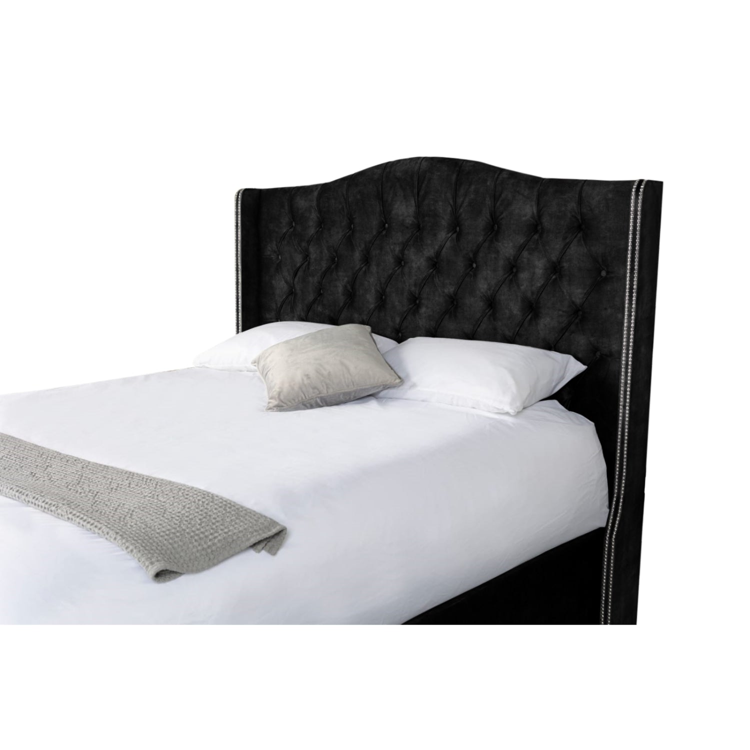 Selini Plush Velvet Luxury Bed Frame