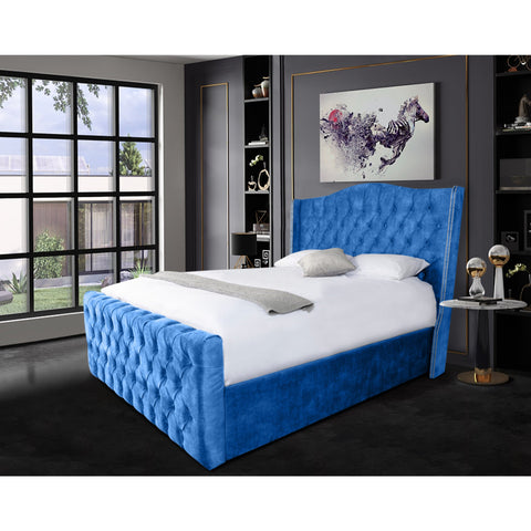 Selini Plush Velvet Luxury Bed Frame