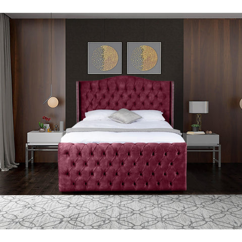 Selini Plush Velvet Luxury Bed Frame