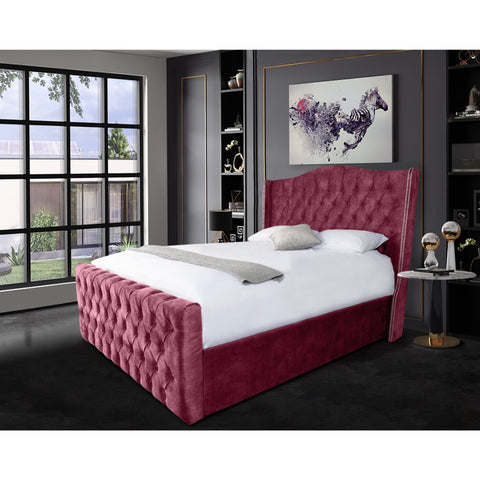 Selini Plush Velvet Luxury Bed Frame