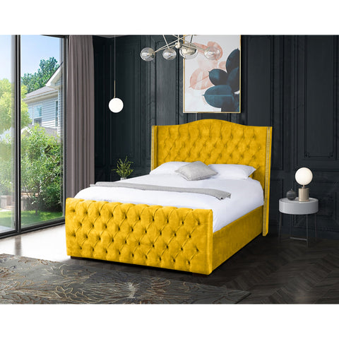 Selini Plush Velvet Luxury Bed Frame