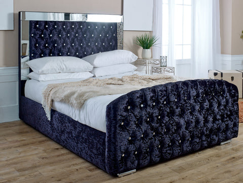 Skipton Crush Bed Frame