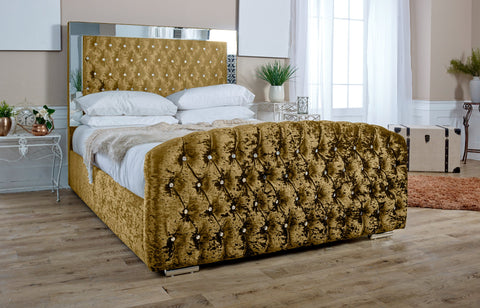 Skipton Crush Bed Frame