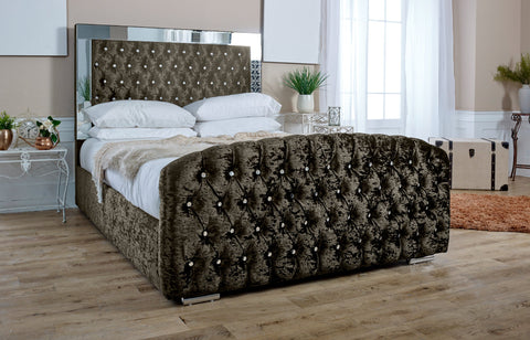 Skipton Crush Bed Frame