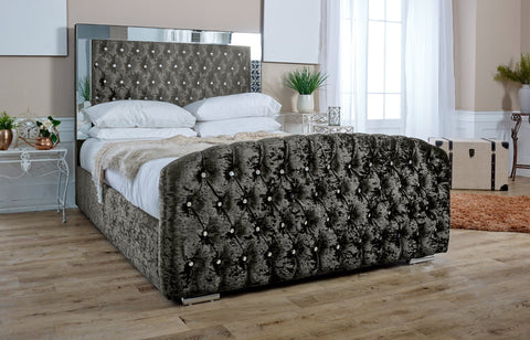 Skipton Crush Bed Frame