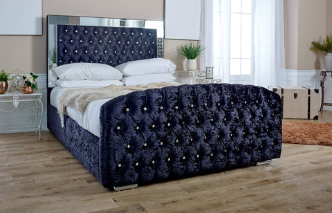 Skipton Crush Bed Frame