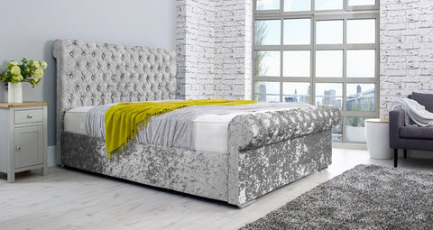 Santino Crush Bed Frame