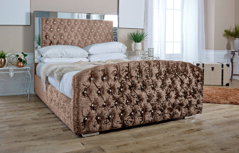 Skipton Crush Bed Frame