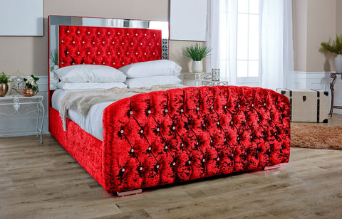 Skipton Crush Bed Frame