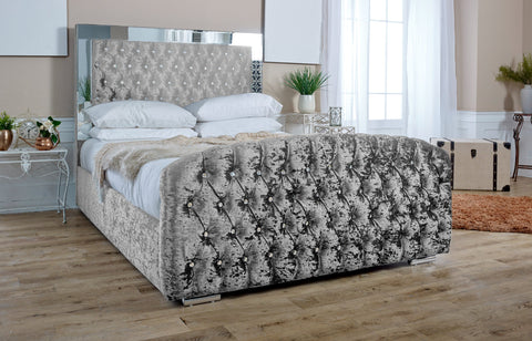 Skipton Crush Bed Frame