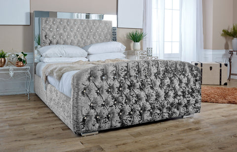 Skipton Crush Bed Frame