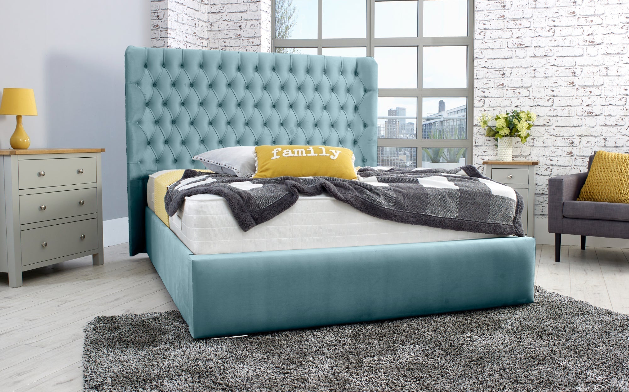 Terra Plush Bed Frame