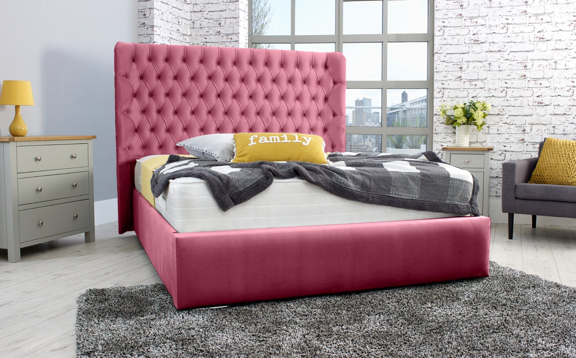 Terra Plush Bed Frame