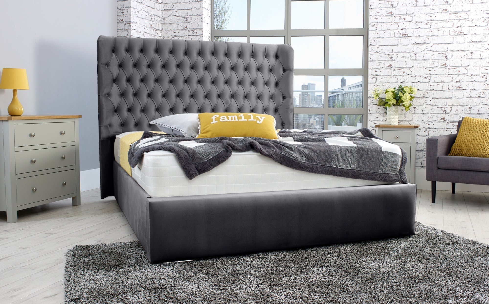 Terra Plush Bed Frame