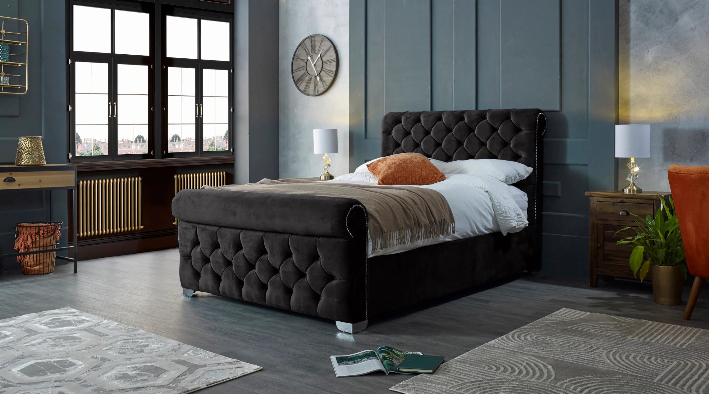 Veneta Plush Bed Frame