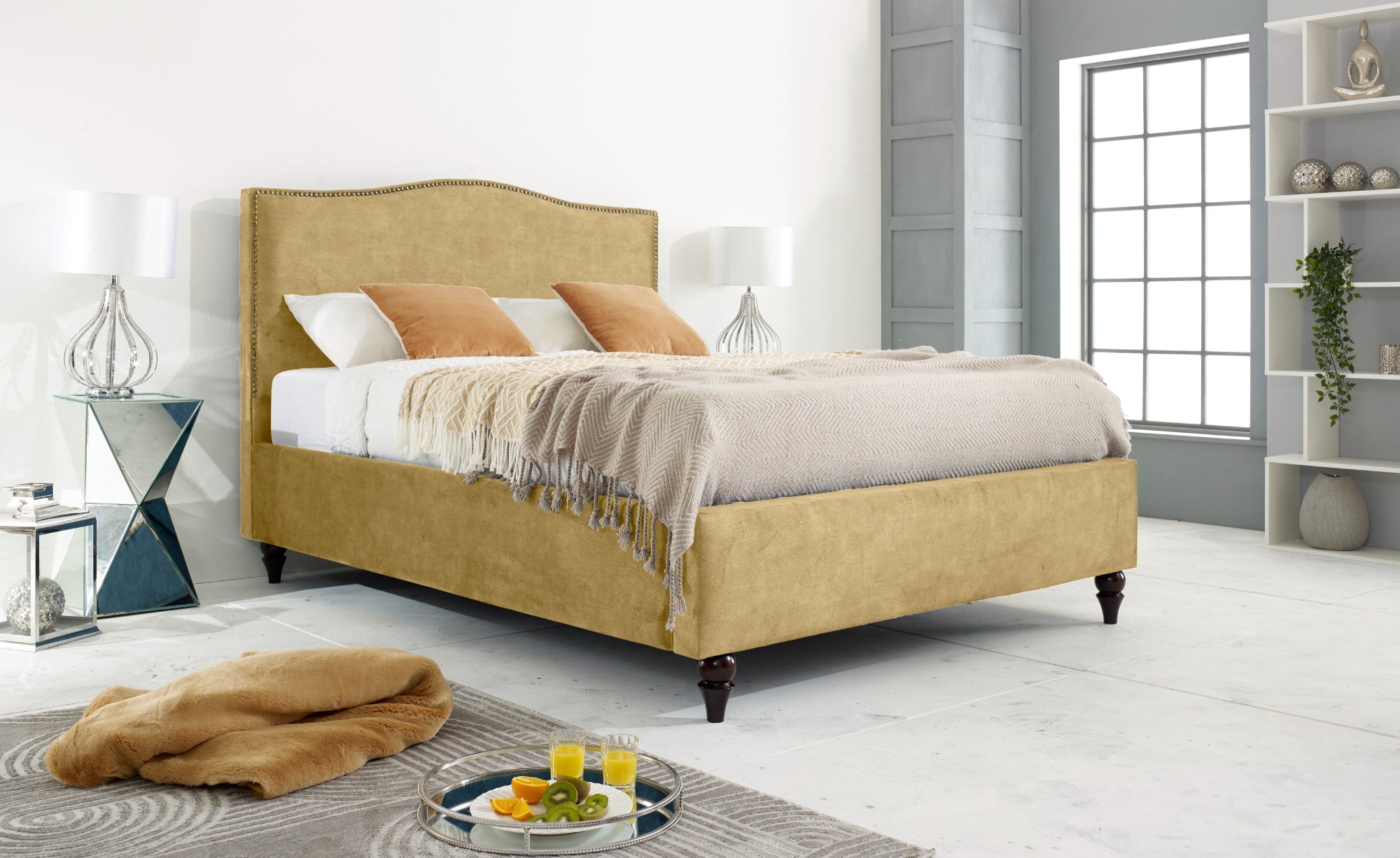 Venezia Marble Bed Frame