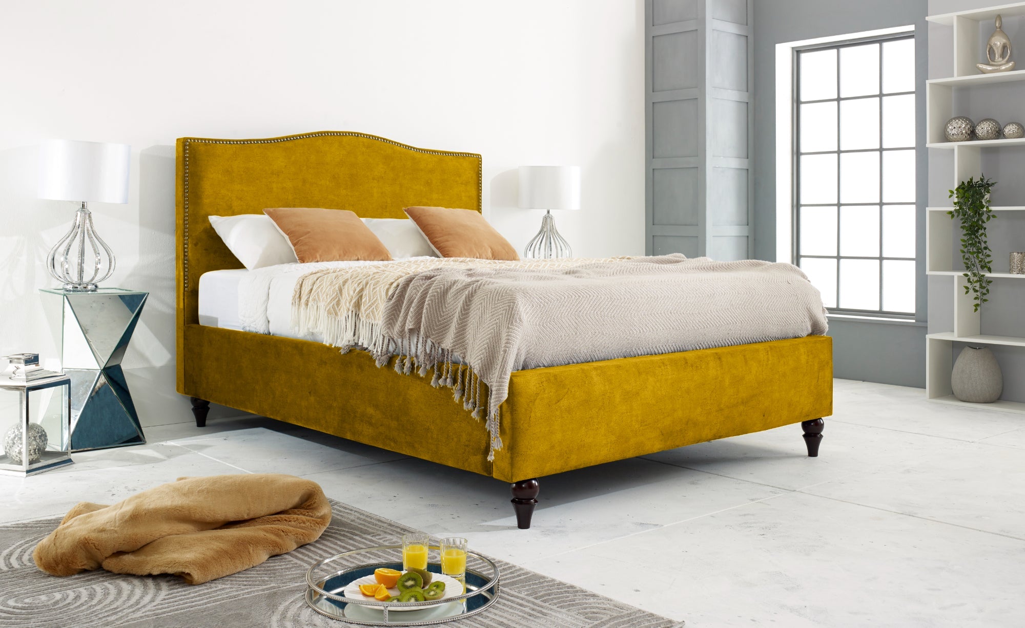 Venezia Marble Bed Frame