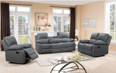 Vexton Bonded Leather Recliner 3+2+1 Sofa