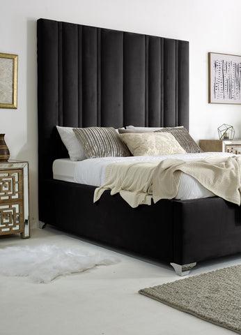 Wilburn Plush Velvet Bed Frame