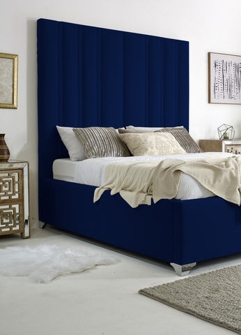 Wilburn Plush Velvet Bed Frame