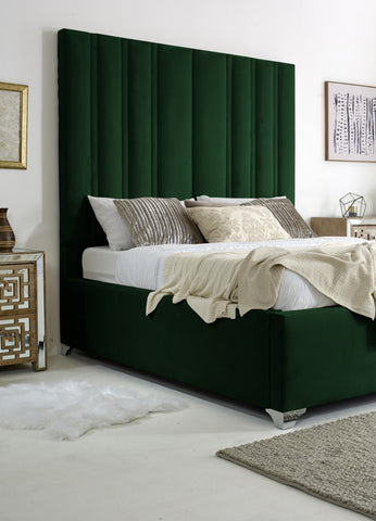 Wilburn Plush Velvet Bed Frame