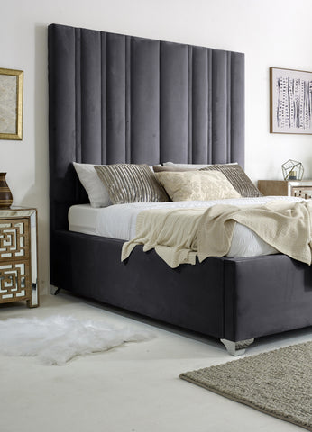 Wilburn Plush Velvet Bed Frame