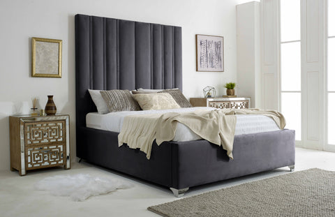 Wilburn Plush Velvet Bed Frame