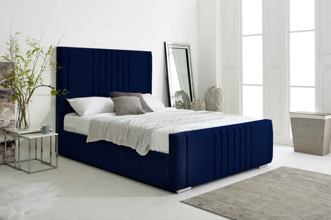 Willard Plush Velvet Bed Frame