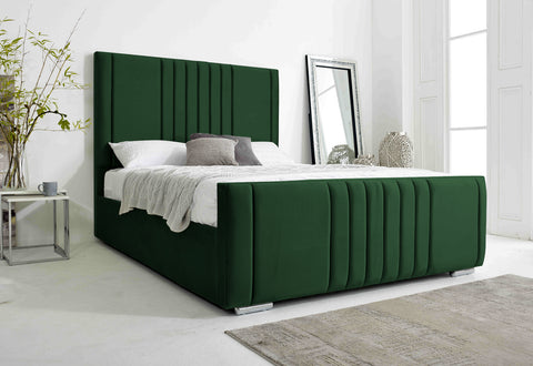 Willard Plush Velvet Bed Frame