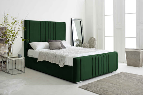 Willard Plush Velvet Bed Frame