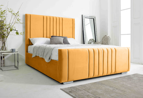 Willard Plush Velvet Bed Frame
