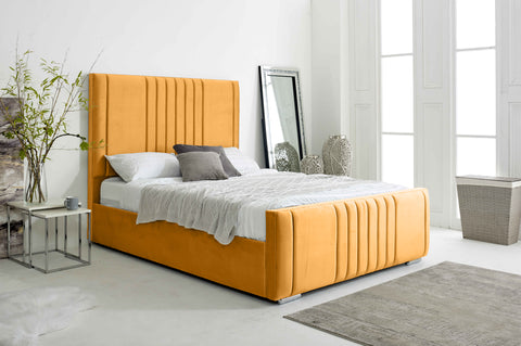 Willard Plush Velvet Bed Frame