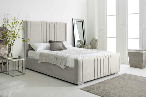 Willard Plush Velvet Bed Frame