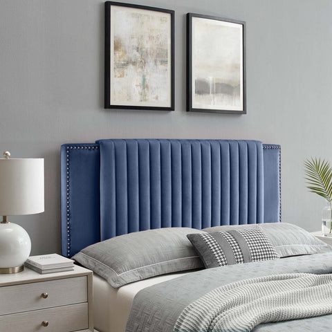 Zenith Plush 26 inch Strutted Headboard