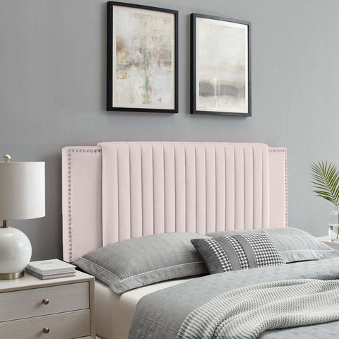 Zenith Plush 26 inch Strutted Headboard