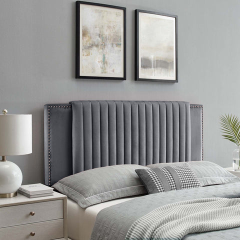 Zenith Plush 26 inch Strutted Headboard