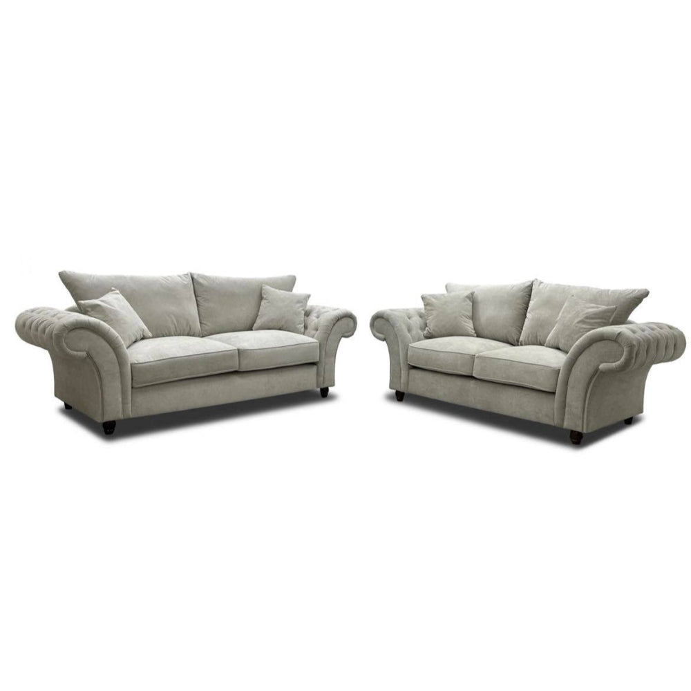 Winton Linen Sofa Set